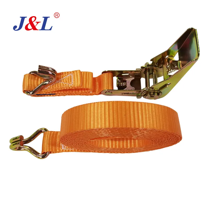 JULI CE GS ISO sertifikası spanzet özelleştirilmiş kravat aşağı döngü kayışı kemer metal cırcır kanca ile OEM ODM fabrika