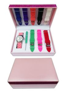 Promozione di Fabbrica: Set di Orologi da Donna con Cinturino in Pelle Intercambiabile a Buon Prezzo, Orologio da Donna con Cinturino in <span class=keywords><strong>Silicone</strong></span> Intercambiabile - Product Image 4