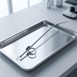 Tube d'aspiration Magill en acier inoxydable, instrument chirurgical manuel pour la chirurgie ORL, la chirurgie générale et l'utilisation hospitalière - Product Image 2