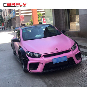 Capó de Fibra de Carbono Estilo Apc para VW Scirocco III 2008-2017, Ventilaciones Funcionales con Malla, Protector de Lluvia Extraíble - Product Image 4