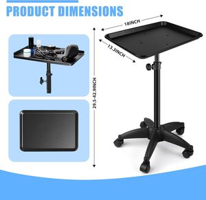 Support de Bras pour Tatouage Portable et Pliable, Station de Travail Mobile pour Tatouage, Plateau de Présentation, Table de Travail - Product Image 3
