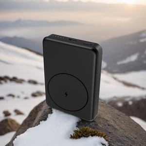 Batería Externa Portátil Inalámbrica Magnética de 5000mAh de Fábrica Wesdar con Carga USB-C para Teléfono Inteligente - Product Image 2