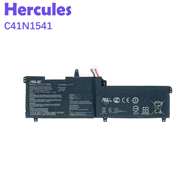 Original Laptop Battery C41N1541 for Asus ROG Strix GL702V GL702VT VM GL702VM1A GL702VM-DB71