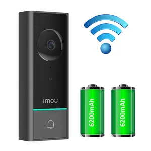 HITOSINO IMOU-portón inteligente inalámbrico de 5MP, vídeo, portero, Wifi, 2 vías de Audio, timbre, cámara