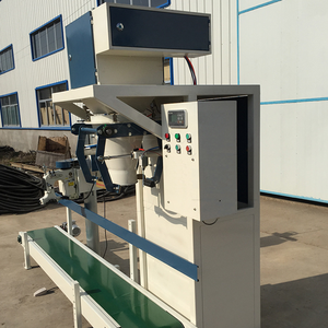 Machine de pesage et de remplissage automatique de riz en grains de 25 kg avec système PLC pour ligne d'emballage en sacs - Product Image 4