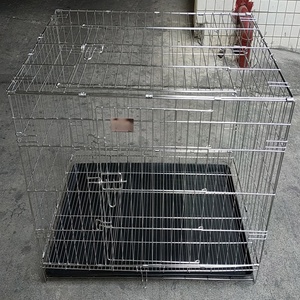 24 "en Acier inoxydable De Luxe De haute Qualité Pliant Solide Véritable Ultra-Léger Fil Pour Animaux De Compagnie Chien Caisses et Cages - Product Image 5