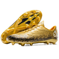 Chaussures de football AG à crampons longs pour adolescents, adultes et enfants, pour l'entraînement sur gazon en extérieur en hiver et en été, semelle extérieure en TPU, unisexe