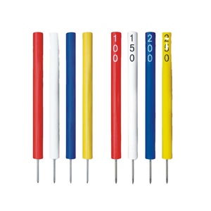 Venta al por mayor HDPE Golf Range Distancia Estaca Campo <span class=keywords><strong>de</strong></span> golf Equipo <span class=keywords><strong>de</strong></span> conducción Yardage Marker Golf Distance Marker - Product Image 5