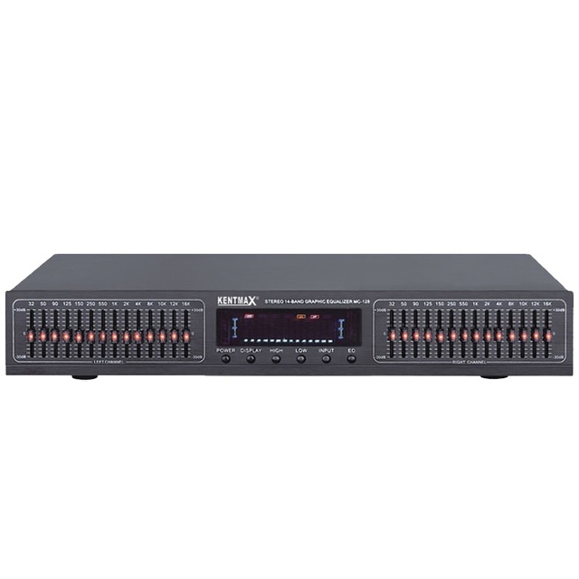 Guangzhou Factory Dual 14 Bands Digital Effect EQ Processor with Competitive Price