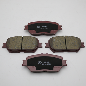 Set di pastiglie dei freni in ceramica ad alte prestazioni per Lexus per il fornitore cinese di Toyota - Product Image 1