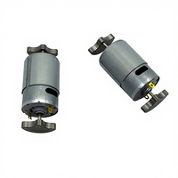 Herstellerlieferung 550 Pulley Doppel-Exzenter-Rad Vibrationsmotor mit Bürsten für Universelle Anwendungen Verfügbar zur Produktion