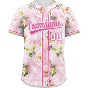 เสื้อเบสบอลแบบกำหนดเองสำหรับผู้ใหญ่ ยูนิเซ็กซ์ ปรับแต่งชื่อและหมายเลขได้ ระบายอากาศได้ดี ชุดกีฬา - Product Image 1