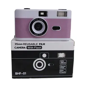Photo Film 35mm Non-disposable Reusable Flash Custom Film Camera For Kodak Films