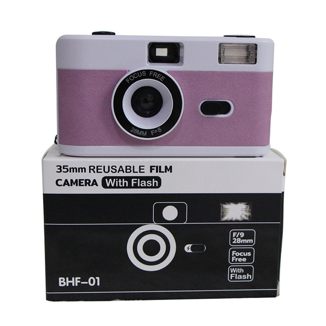 Photo Film 35mm Non-disposable Reusable Flash Custom Film Camera for Kodak Films