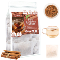 Sachets de thé à la cannelle pure, 60 sachets, épices aromatiques, feuilles de thé à la cannelle, herbes médicinales chinoises, sachets de thé à la cannelle en brins