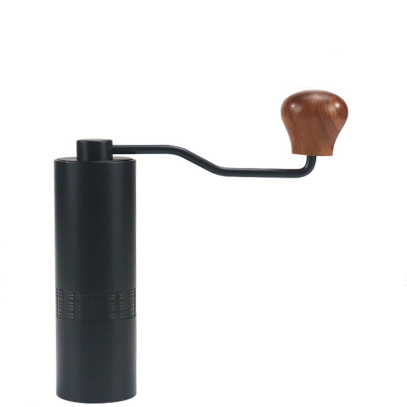 Высококачественная портативная кофеварка, кофемолка, ручная кофемолка с деревянной ручкой