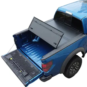 1Custom Truck Bed Cover Aluminium Tri-Fold Hard Voor Gmc 1500 Dodge Ram 1500 Ford F150 Toyota Tundra tonneau Covers