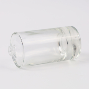 2022 Offre Spéciale de luxe 100ml Transparent Oblat Forme Verre Brouillard de Pulvérisation Bouteille De Parfum De Luxe En Verre Avec Pompe de L'or - Product Image 3