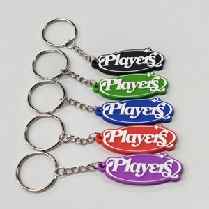 CCH OEM <b>Keychain</b> Manufacturing 2D logo <b>Custom</b> Silicone Rubber <b>Keychain</b> 3D Cute Anime Soft PVC <b>Keychain</b> - Product Image 2