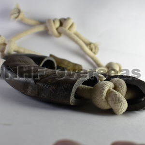 Tuffie coupé avec corde chien à mâcher par NHE outre-mer naturel longue durée traitement dentaire pour chiots adultes chiens âgés - Product Image 1