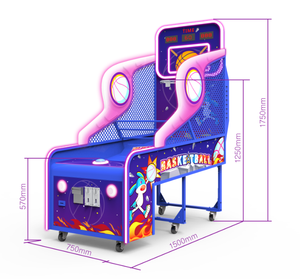Neofuns d'intérieur d'arcade monnayeur nouveau style enfants machine de basket-ball pour le <span class=keywords><strong>plaisir</strong></span> - Product Image 2