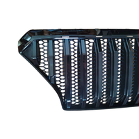 Grille de radiateur de pare-chocs avant ABS pour Hyundai Santa Fe 2018 2019 2020