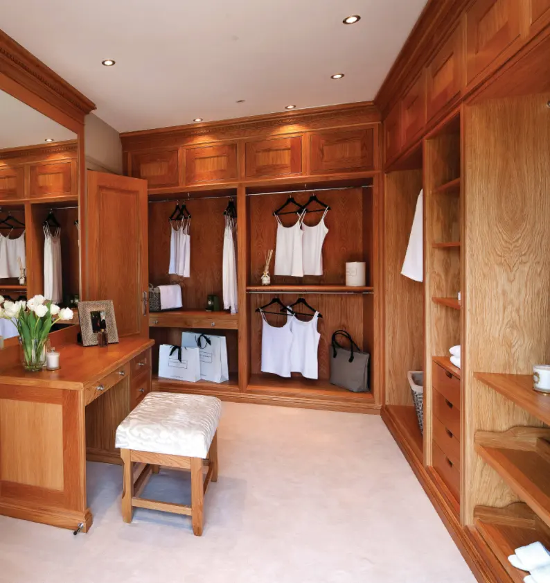 Bedroom Closet Furniture Solid Wood