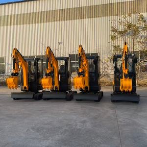 Miniexcavadora Compacta con Brazo Oscilante Lateral para Construcción, Envío Gratuito - Product Image 6