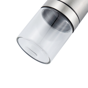 Source d'usine fabriquée en Chine moulin à sel et à poivre électrique en acier inoxydable à bouton électrique <span class=keywords><strong>belle</strong></span> apparence - Product Image 3