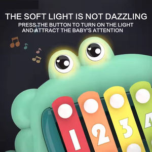 Juguete Educativo Multifuncional de Reconocimiento de Colores, Piano de Juguete con Teclas, Instrumentos Musicales para Niños con Luces y Música - Product Image 3