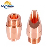 Consommables pour soudeuse laser QILIN-G M10 en cuivre rouge, embouts de buse de type G pour alimentation en fil, pour remplacement de torche laser à fibre portative