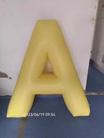 BOYI lettre gonflable logo personnalisé publicité gonflable PVC clair lettres ballon