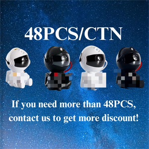 Jartown RGB LED Galaxy proiettore Baby astronauta <span class=keywords><strong>lampada</strong></span> con luce notturna stellata effetto onde oceaniche per camera da letto USB Power desk <span class=keywords><strong>lampada</strong></span> - Product Image 6