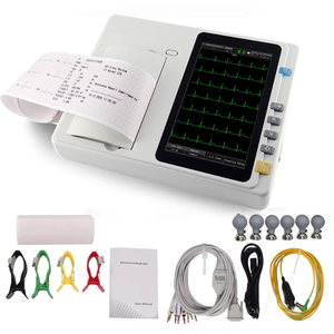 TC70 Günstiges Digitales Elektrokardiogramm-Gerät für Krankenhäuser, 3-Kanal 12-Ableitungs-EKG-Maschine für Veterinärmedizin - Product Image 2