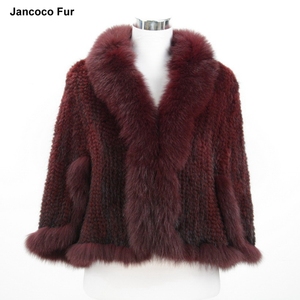 Wholesale Luxurious Mink Fur Poncho Wedding Fur Shawls Bride Fur <strong>Cape</strong> <strong>Coat</strong> <strong>Women</strong> - Product Image 5