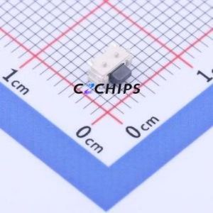 TS-1114A-E Tactile Switch SMD Switch Single Pole Single Throw Rectangle Button 2.6N Horizontal Mount - Product Image 1