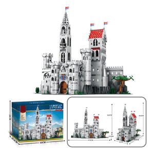 3999 Piezas de la Serie Arquitectónica, Bloques de Construcción 3D, Juguete de Bloques de Construcción del Castillo del Rey del Siglo Europeo para Niños - Product Image 2