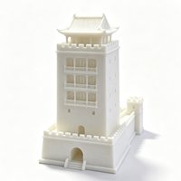 Service d'impression 3D SLA, impression 3D en résine blanche pour modèles d'architecture antique, usine de prototypage rapide