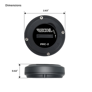 Cạnh PRC-2B không thấm nước Bluetooth phương tiện truyền thông nút, mặc & tay lái điều khiển từ xa - Product Image 6