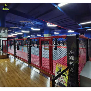 Chine prix d'usine personnalisé <span class=keywords><strong>MMA</strong></span> <span class=keywords><strong>Cage</strong></span> <span class=keywords><strong>panneau</strong></span> de clôture mur <span class=keywords><strong>MMA</strong></span> <span class=keywords><strong>Cage</strong></span> accessoires panneaux de <span class=keywords><strong>cage</strong></span> pour l'entraînement en salle de sport - Product Image 5