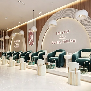 Muebles para Salón de Belleza y Spa, Diseño Interior Personalizado para Salón de Peluquería, Decoración y Renovación de Barbería - Product Image 2