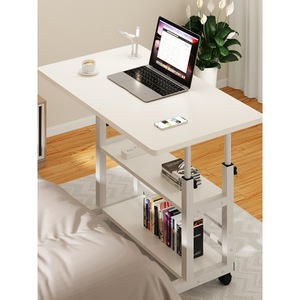 Computer Desk Home Corner Study <b>Table</b> 60X40CM 80X40CM With Bookshelf <b>Adjustable</b> Foldable Modern Simple Style - Product Image 1