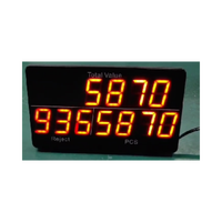 Trieuse externe coréenne d'affichage de compteur de billet de banque d'atmosphère d'écran de Kisan dans la catégorie de produit
