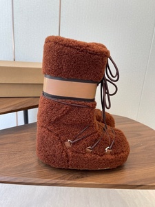 Botas de Invierno JiuZhou, Modernas, Unisex, de Tela de Algodón, Antideslizantes, Aislantes del Calor, Ligeras, Estilo Retro - Product Image 3