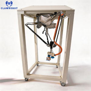 Robot articulé CLAWROBOT, robot de manutention Delta, 4 axes, entraînement pneumatique 8 kg, portée 1600 mm, équipement d'automatisation industrielle - Product Image 1