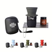 Tasses à café en acier inoxydable écologiques et portables - avec impression sérigraphique pour activités promotionnelles
