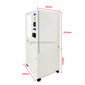 Máquina expendedora con gran almacenamiento, fácil de mover con varios sistemas de pago, máquina expendedora de aperitivos y bebidas y medicamentos - Product Image 6