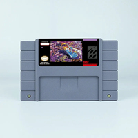Nouvelle cartouche de jeu d'action 16 bits T MNT Turtlesed in Time Tournament Fighters avec fonction de sauvegarde par batterie pour SNES