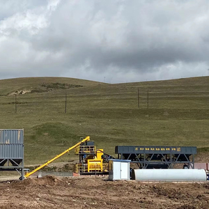 Chất lượng tốt xây dựng công suất lớn trạm trộn nhà máy tự động sẵn sàng TRỘN BÊ TÔNG trạm trộn mà không cần nền tảng để bán - Product Image 3