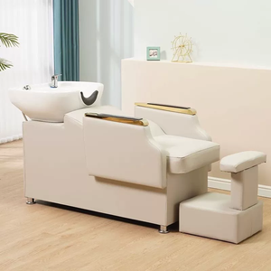 Oferta Especial: Muebles de Salón Personalizables para Lavado de Cabello, Sillón Lavacabezas con Tazón para Salón de Belleza - Product Image 1